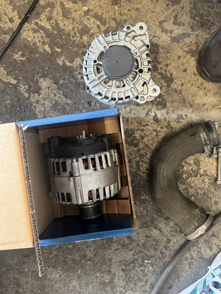 Alternator Bosch — części do montażu